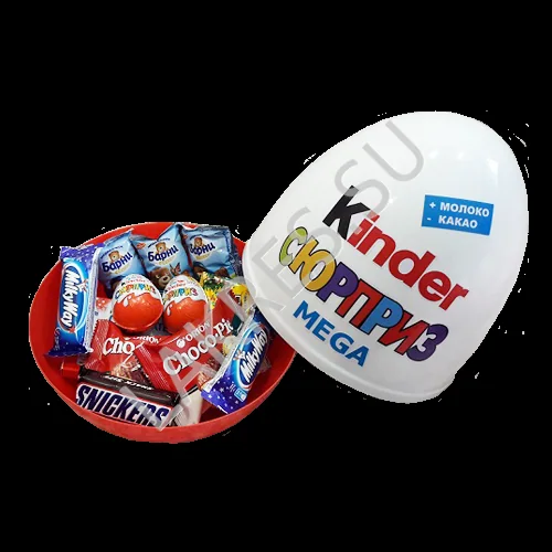 Мега Киндер сюрприз с барни