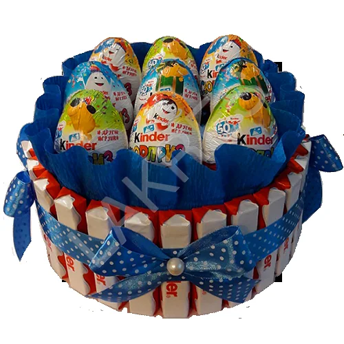 Мини торт из конфет