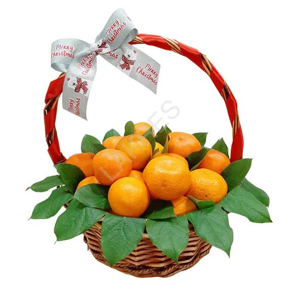 Корзина мандаринов