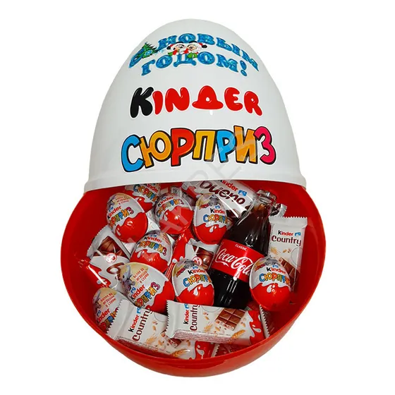 Новогоднее яйцо Киндер