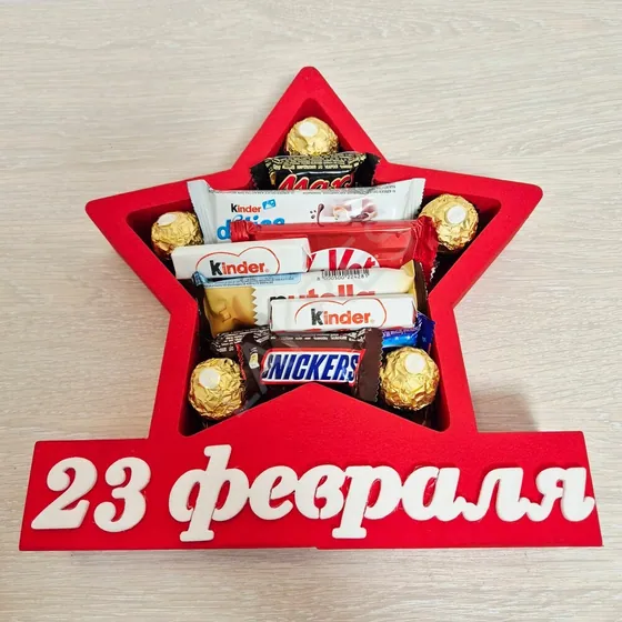 Сладкий бокс на 23 февраля